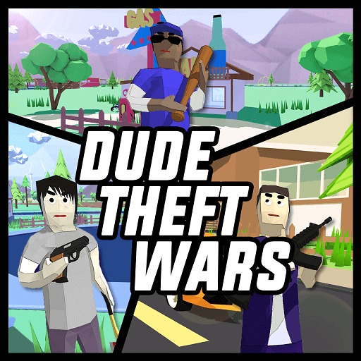 Dude Theft Wars MOD APK (Menu, Full Tiền, Full Nhân Vật, Mở Khóa Tất Cả, Bất Tử) v0.9.0.9a